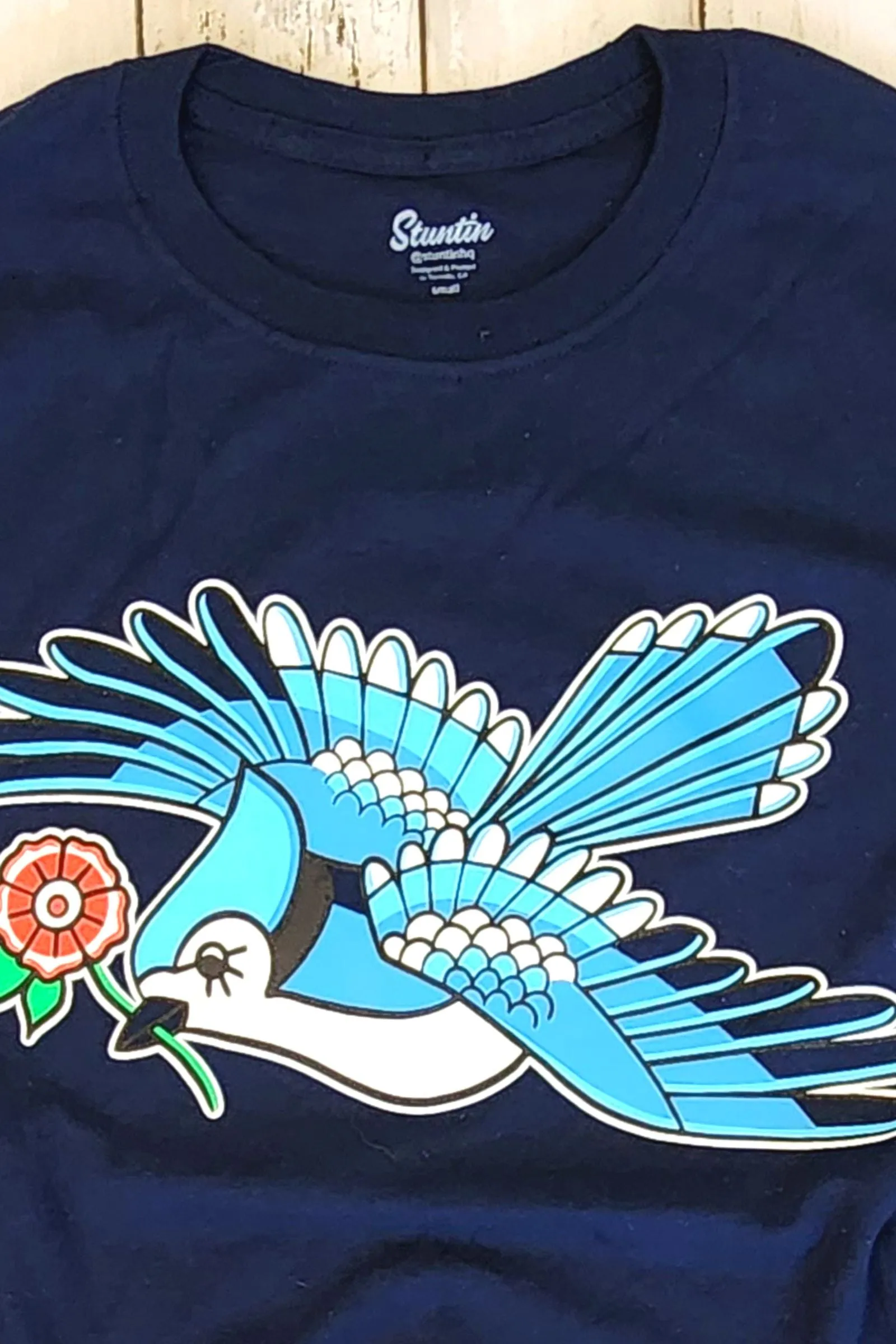 Soaring Blue Jay T Shirt