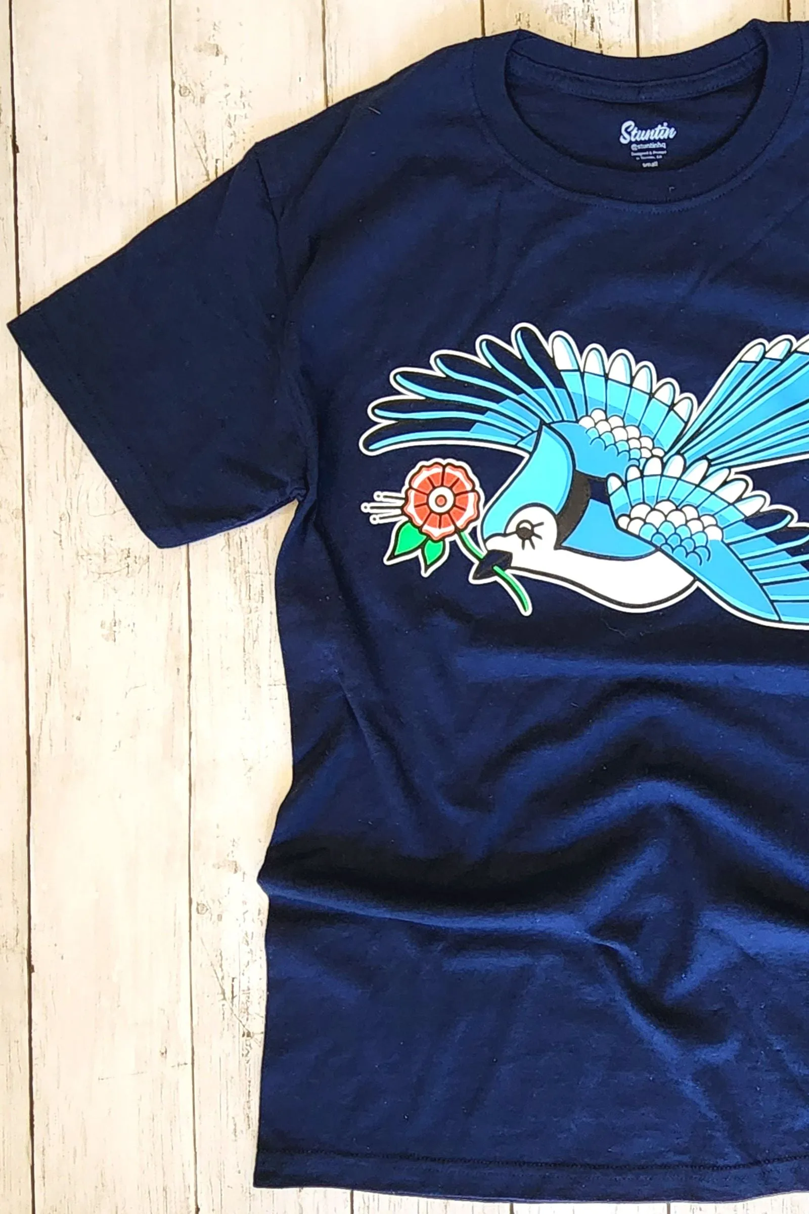 Soaring Blue Jay T Shirt
