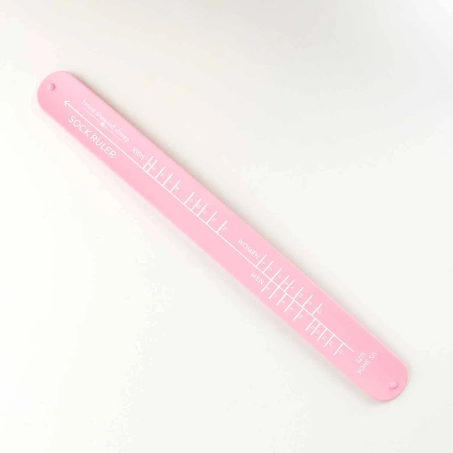 Sock Ruler - Sock Sizing Bracelet Ruler