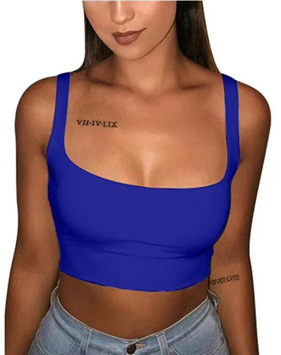 Square Neck Crop Top