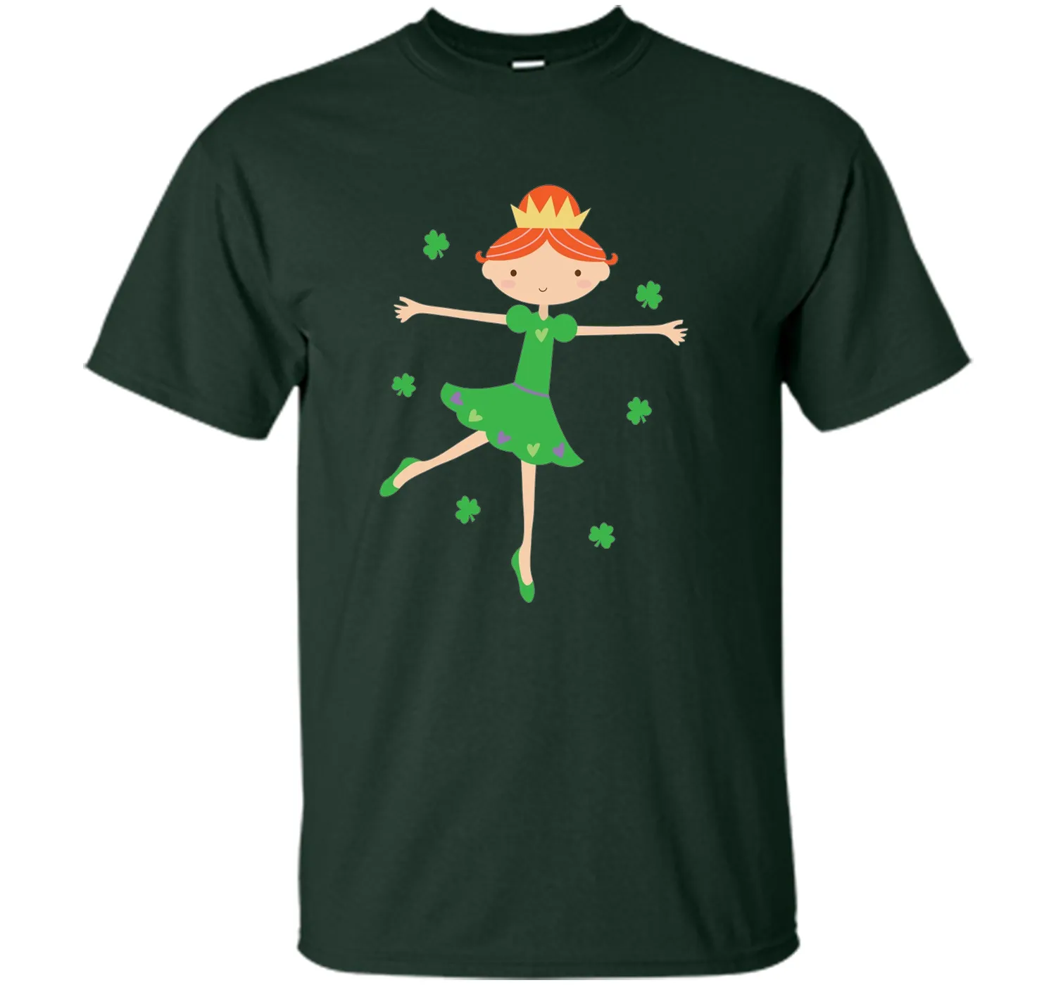St Patricks Day Irish Princess Holiday T-shirt Tee