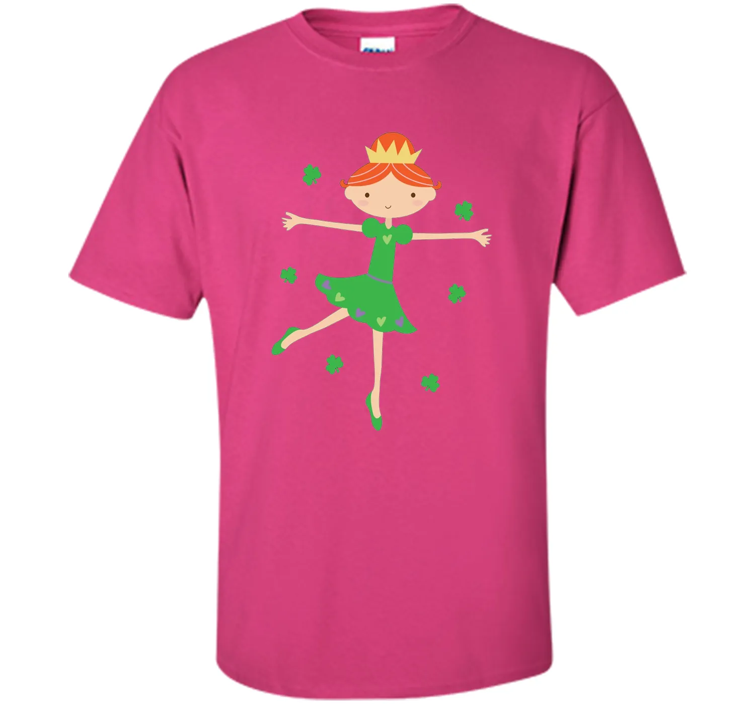 St Patricks Day Irish Princess Holiday T-shirt Tee