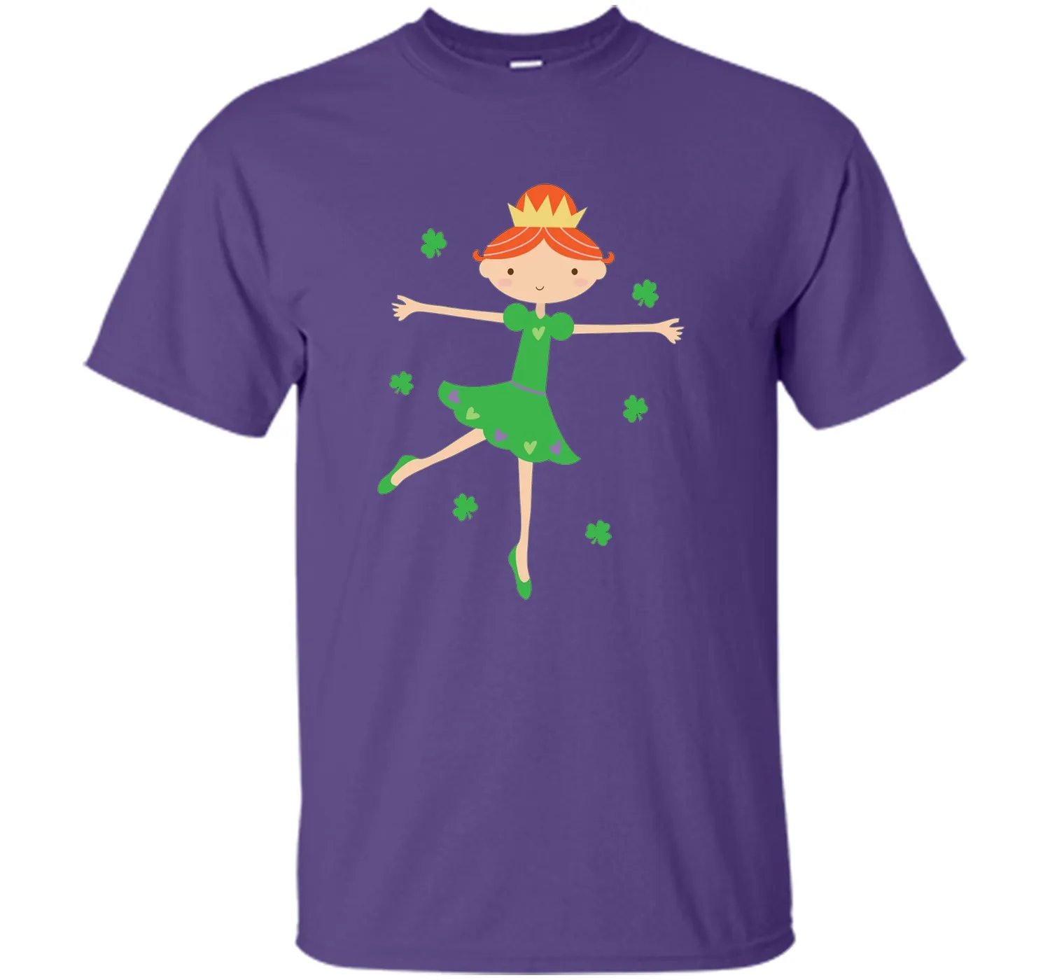 St Patricks Day Irish Princess Holiday T-shirt Tee