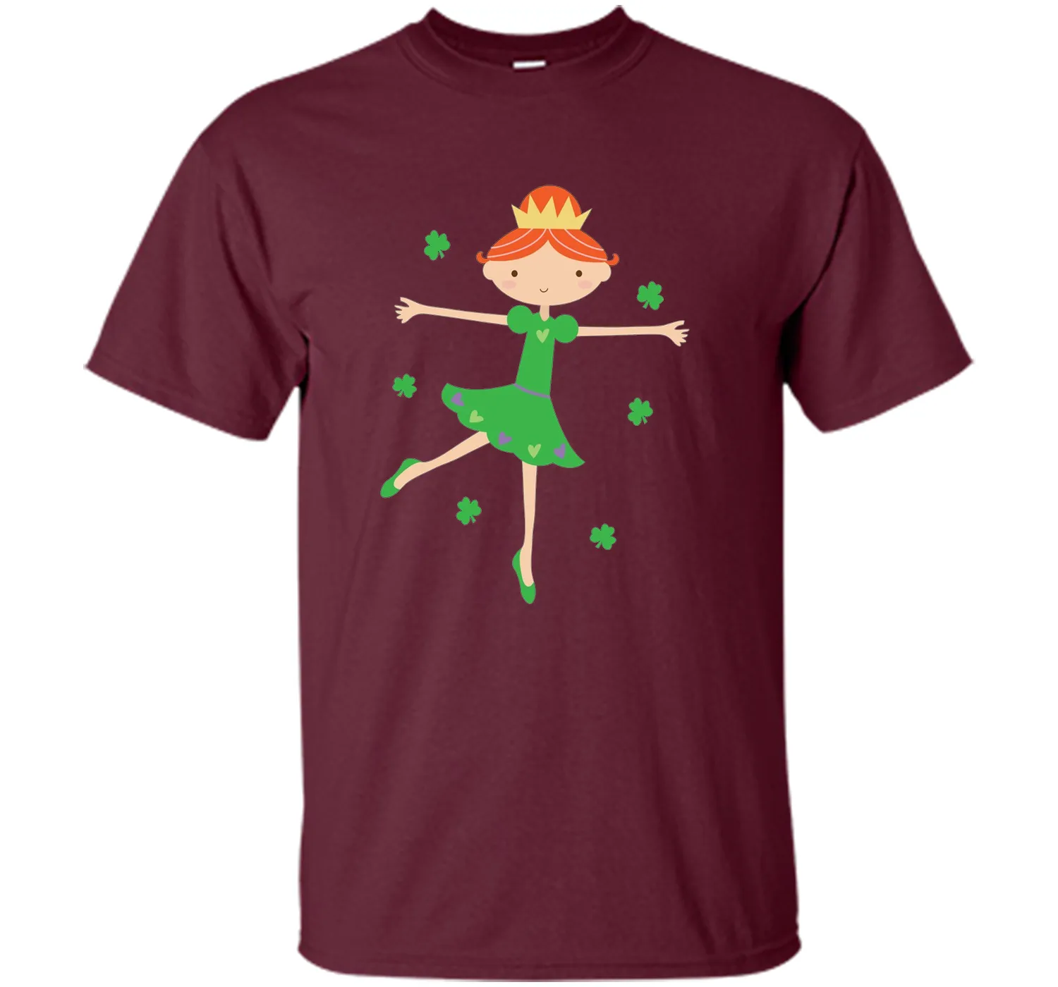 St Patricks Day Irish Princess Holiday T-shirt Tee