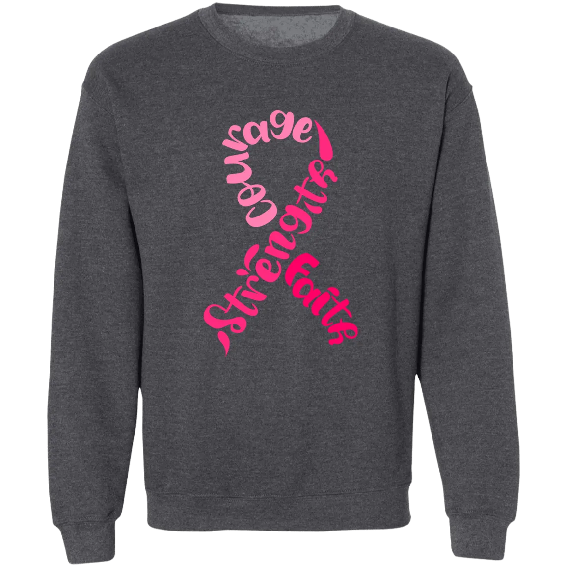 Strength, Courage & Faith Union Crewneck Pullover Sweatshirt