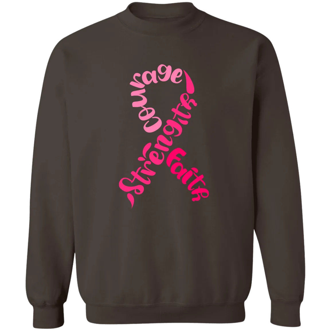 Strength, Courage & Faith Union Crewneck Pullover Sweatshirt