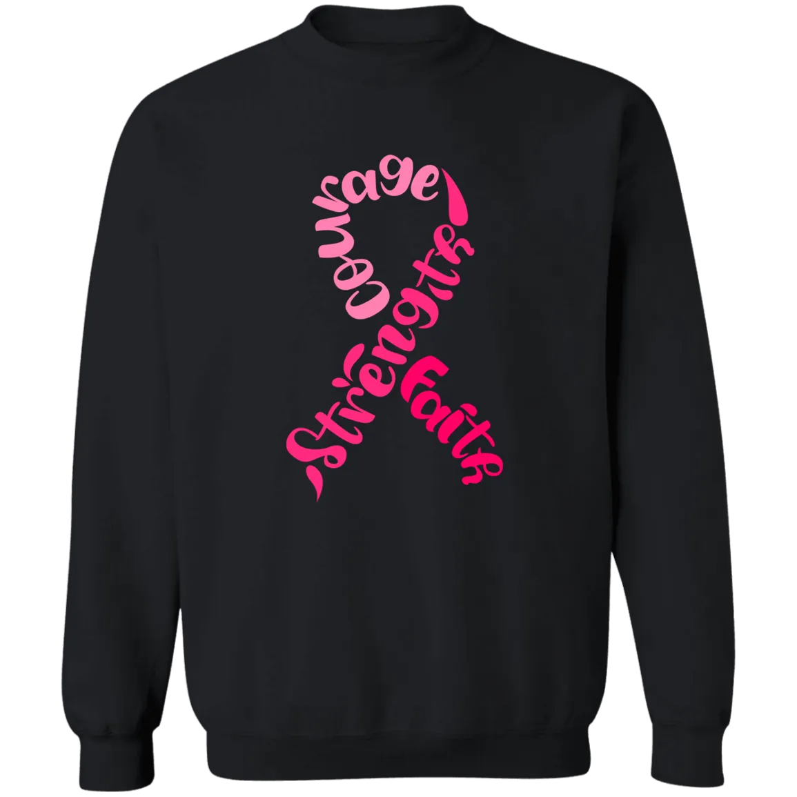 Strength, Courage & Faith Union Crewneck Pullover Sweatshirt