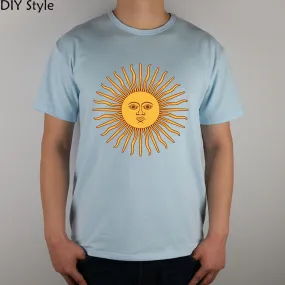 Sun Argentina ABC T-shirt cotton Lycra top Fashion Brand t shirt men new