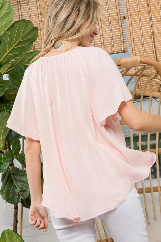 Through The Woods Top-Plus Size