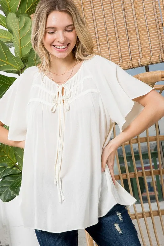 Through The Woods Top-Plus Size