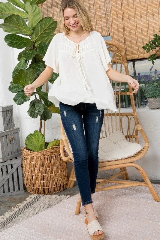 Through The Woods Top-Plus Size