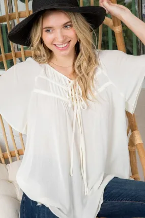 Through The Woods Top-Plus Size