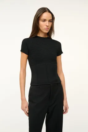 TIGEREYE TOP | BLACK