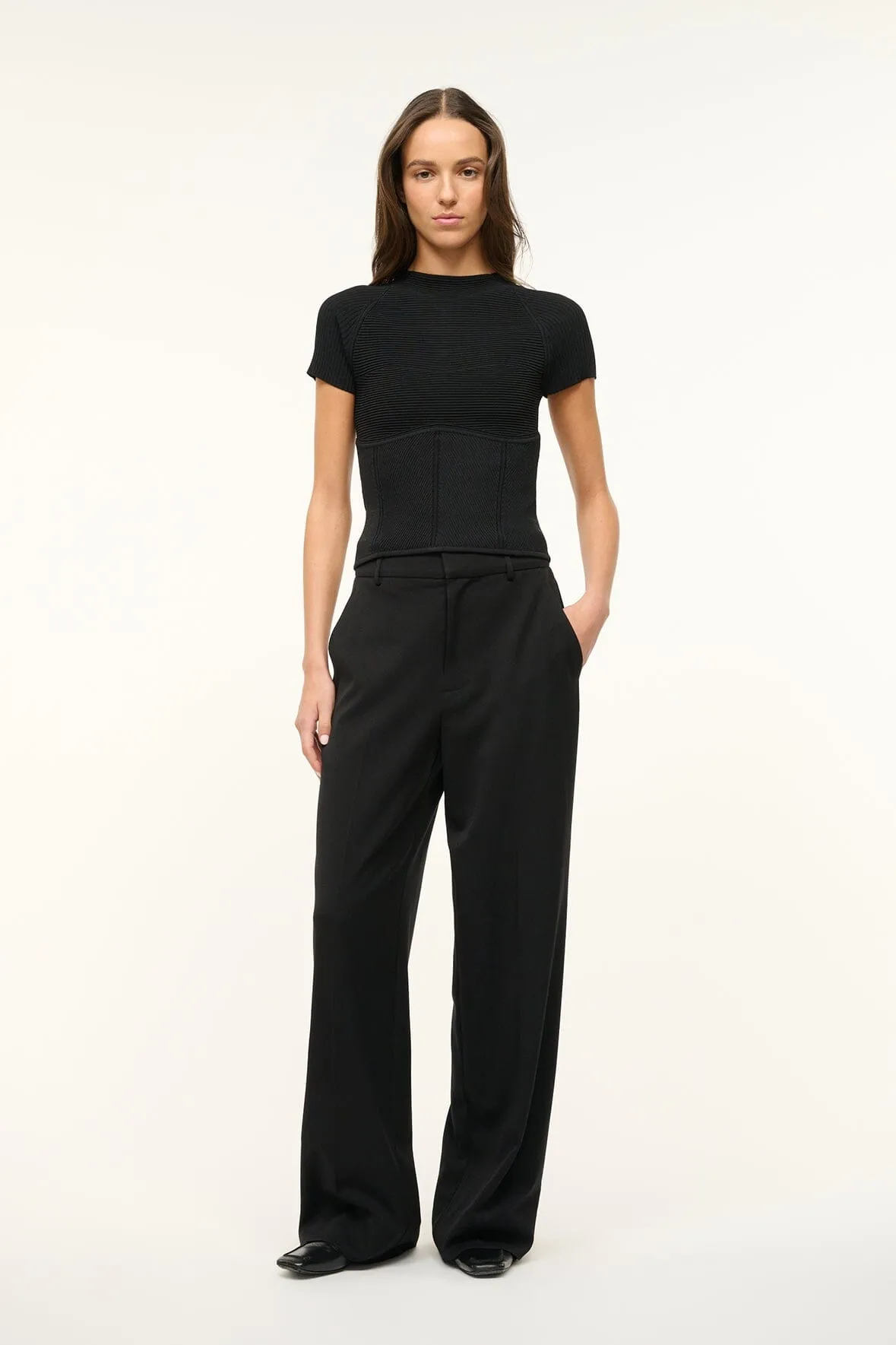 TIGEREYE TOP | BLACK