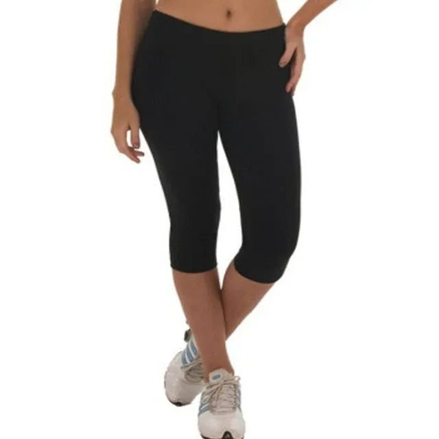 TOIVOTUKSIA Leggings for Women Capris Leggins High Waist Exercise Female Elastic Stretchy Leggings Slim Trousers M-XXL