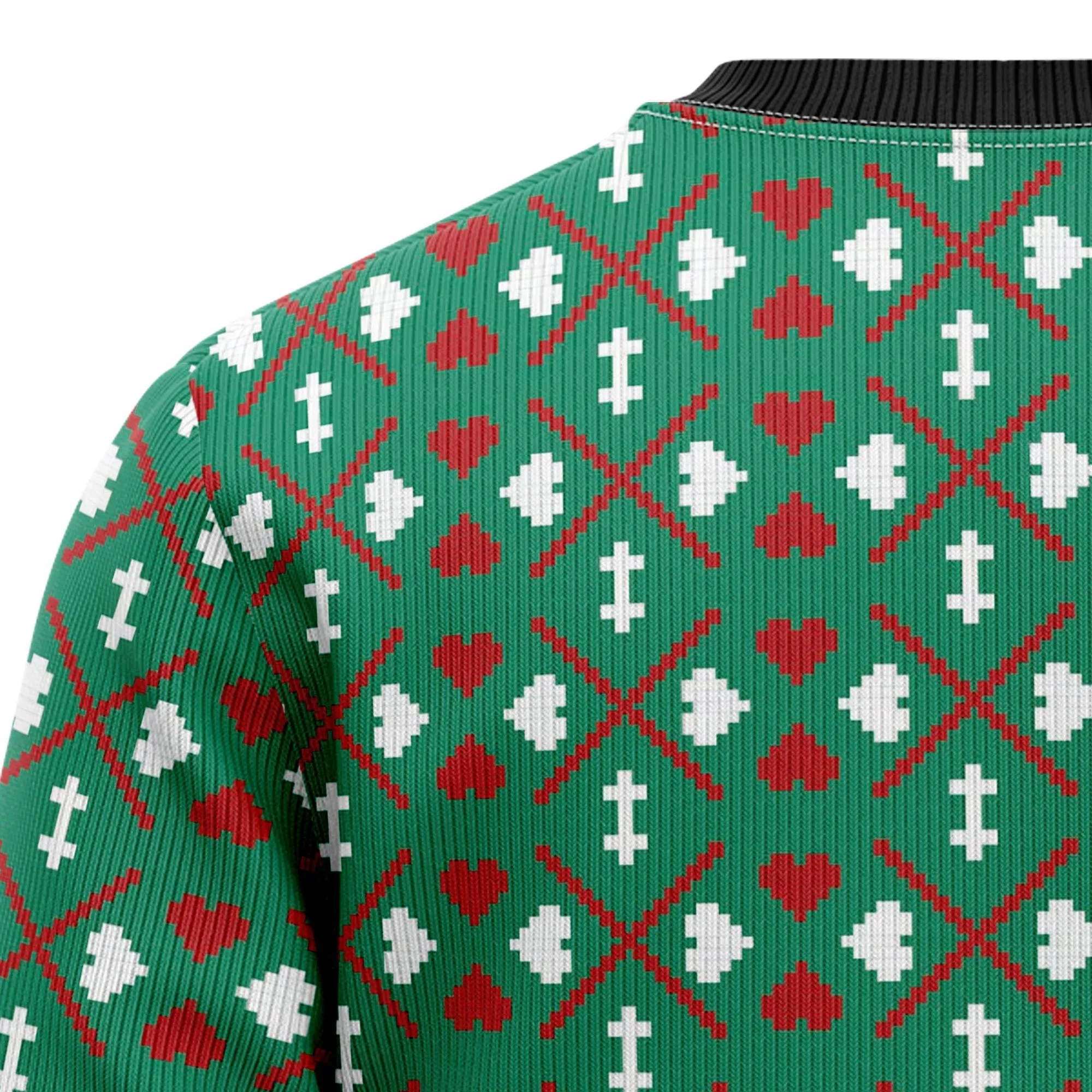 Ugly Christmas Sweater JulesRoche All-Over Print Stylish Winter Jumper