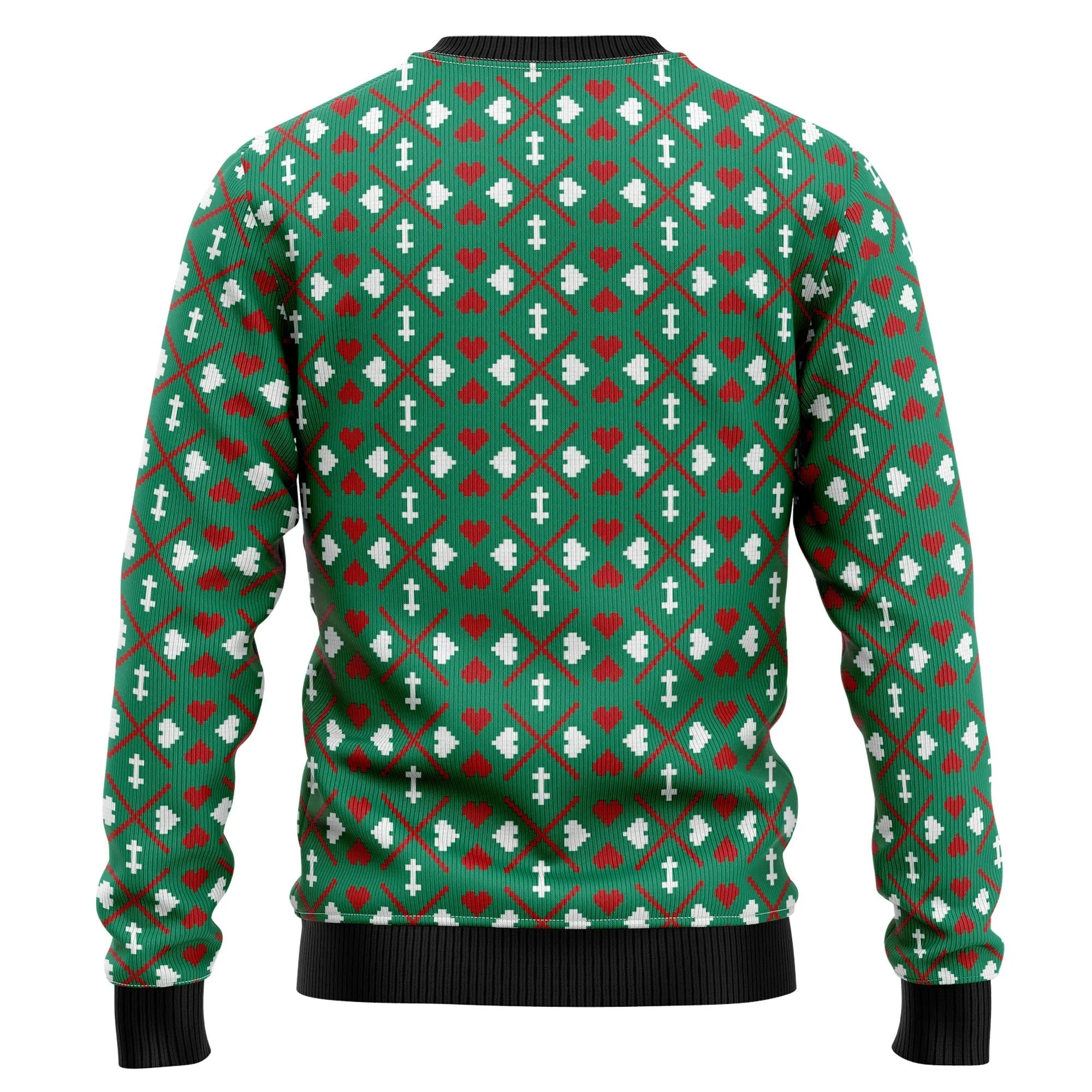Ugly Christmas Sweater JulesRoche All-Over Print Stylish Winter Jumper