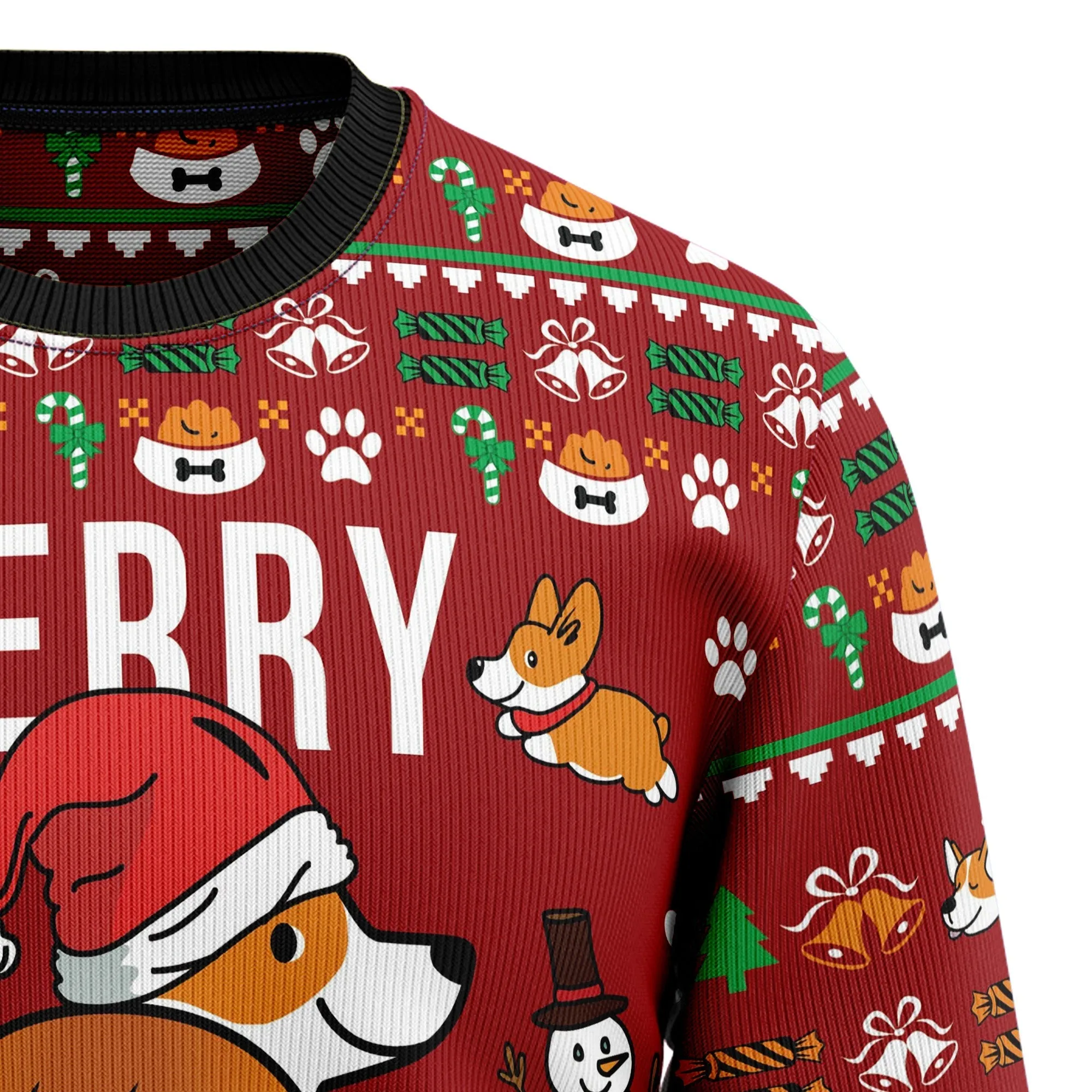 Ugly Christmas Sweater JulesRoche All-Over Print Warmth