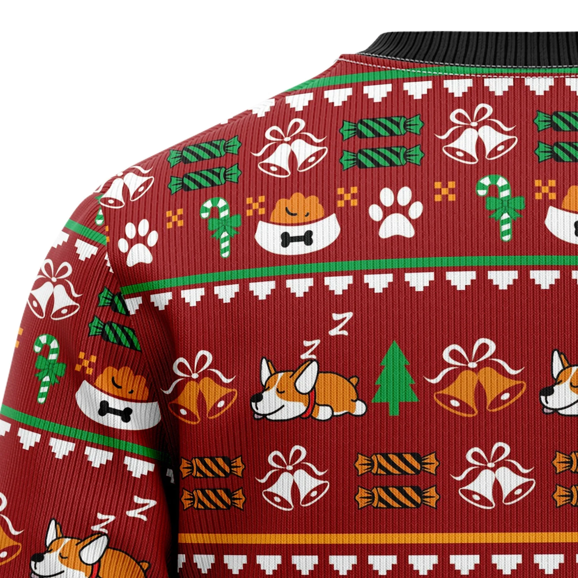 Ugly Christmas Sweater JulesRoche All-Over Print Warmth