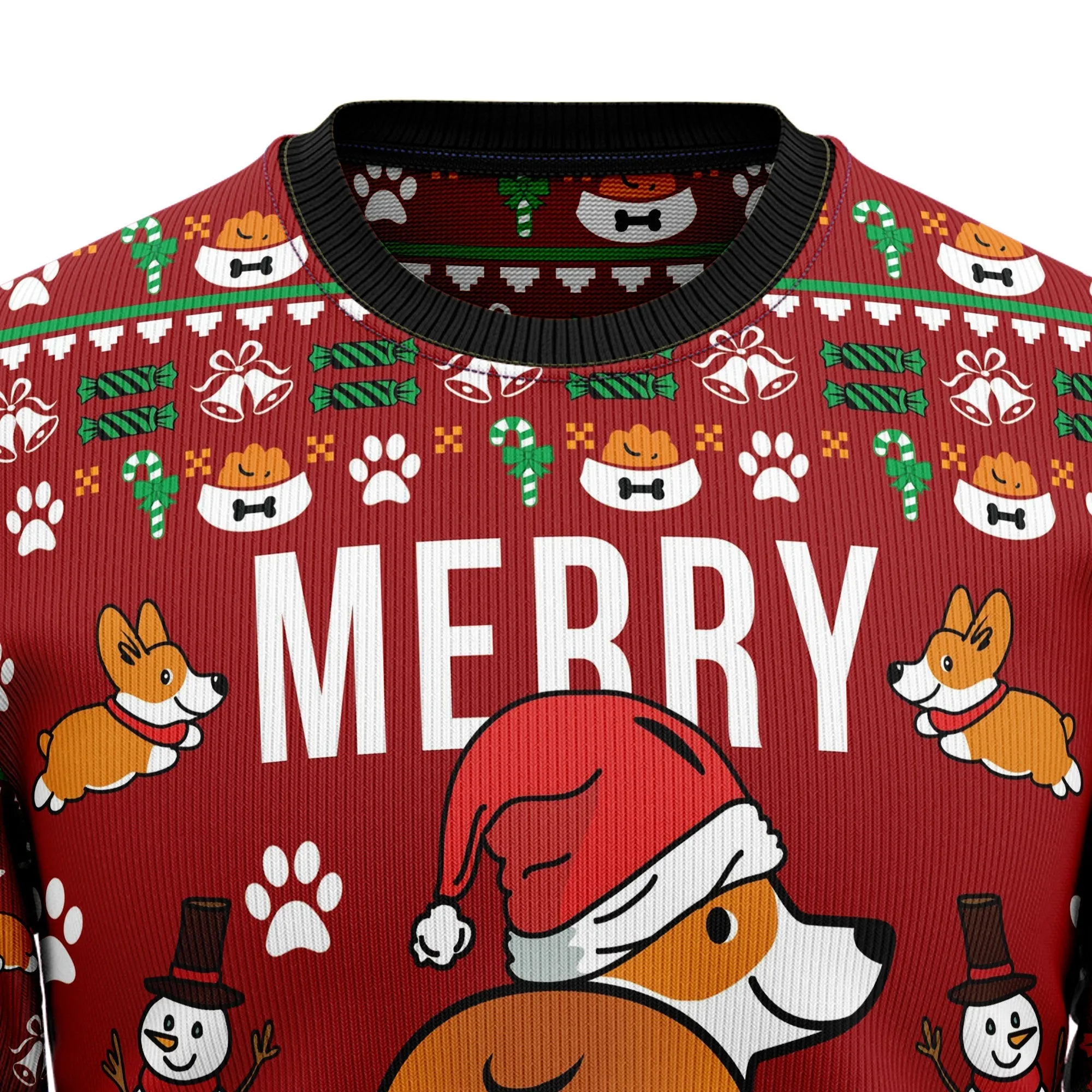Ugly Christmas Sweater JulesRoche All-Over Print Warmth