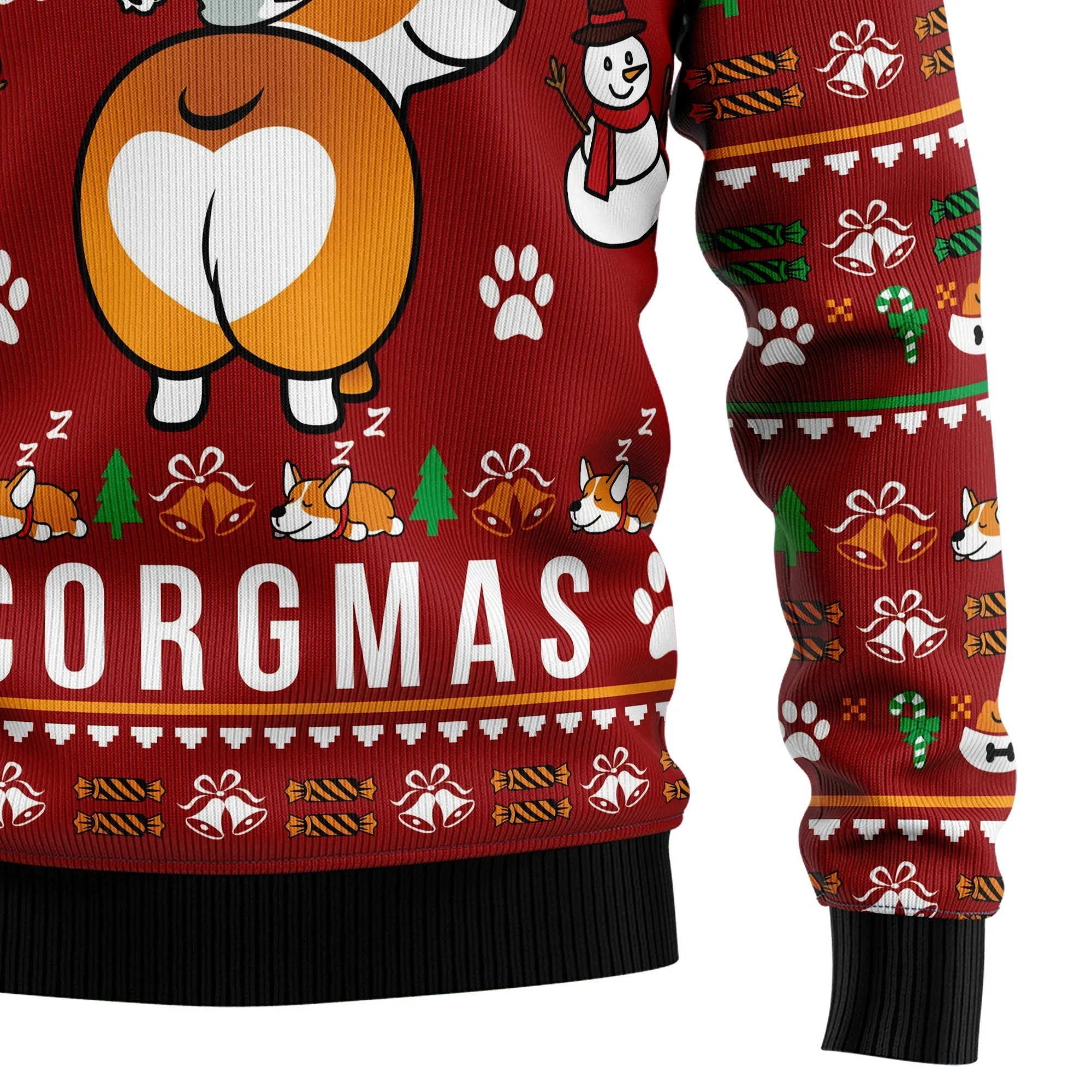 Ugly Christmas Sweater JulesRoche All-Over Print Warmth
