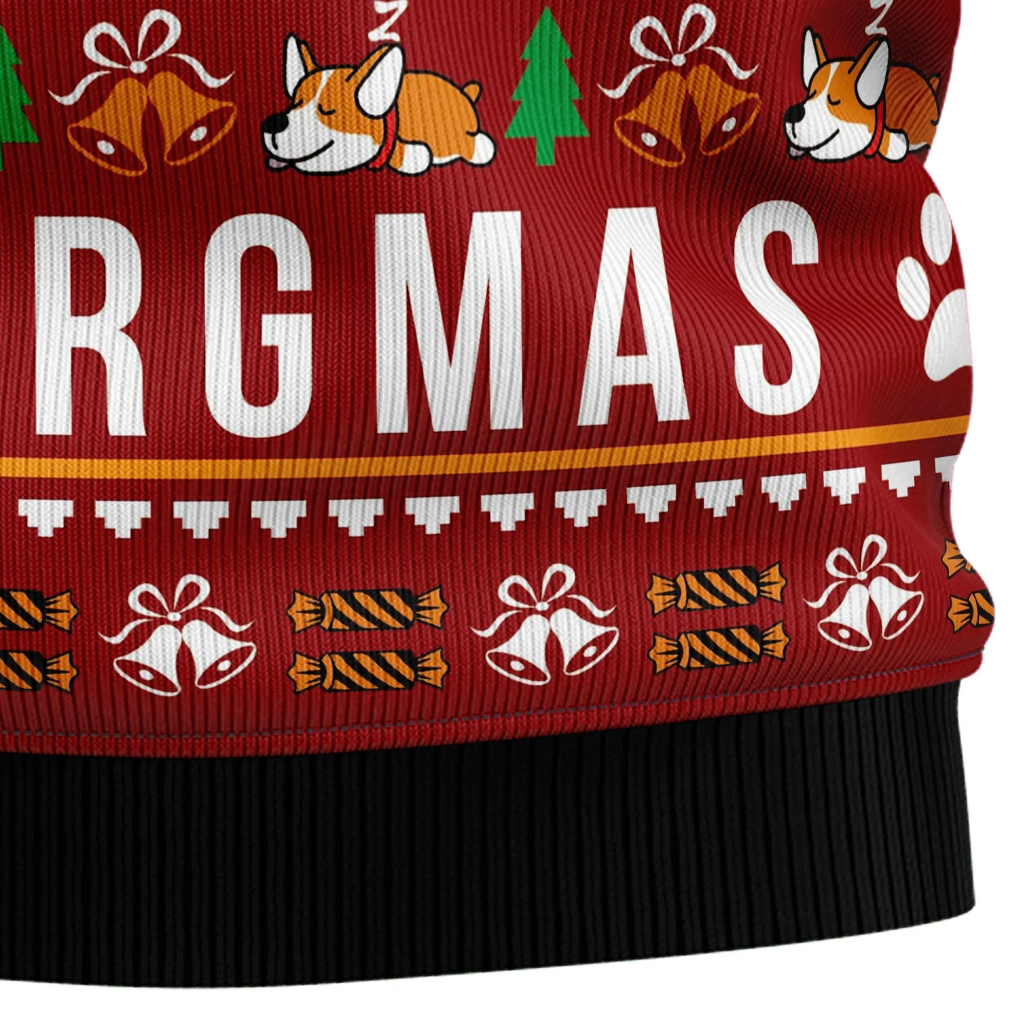 Ugly Christmas Sweater JulesRoche All-Over Print Warmth