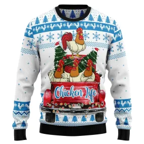 Ugly Sweater JulesRoche All-Over Print Winter Cotton Blend