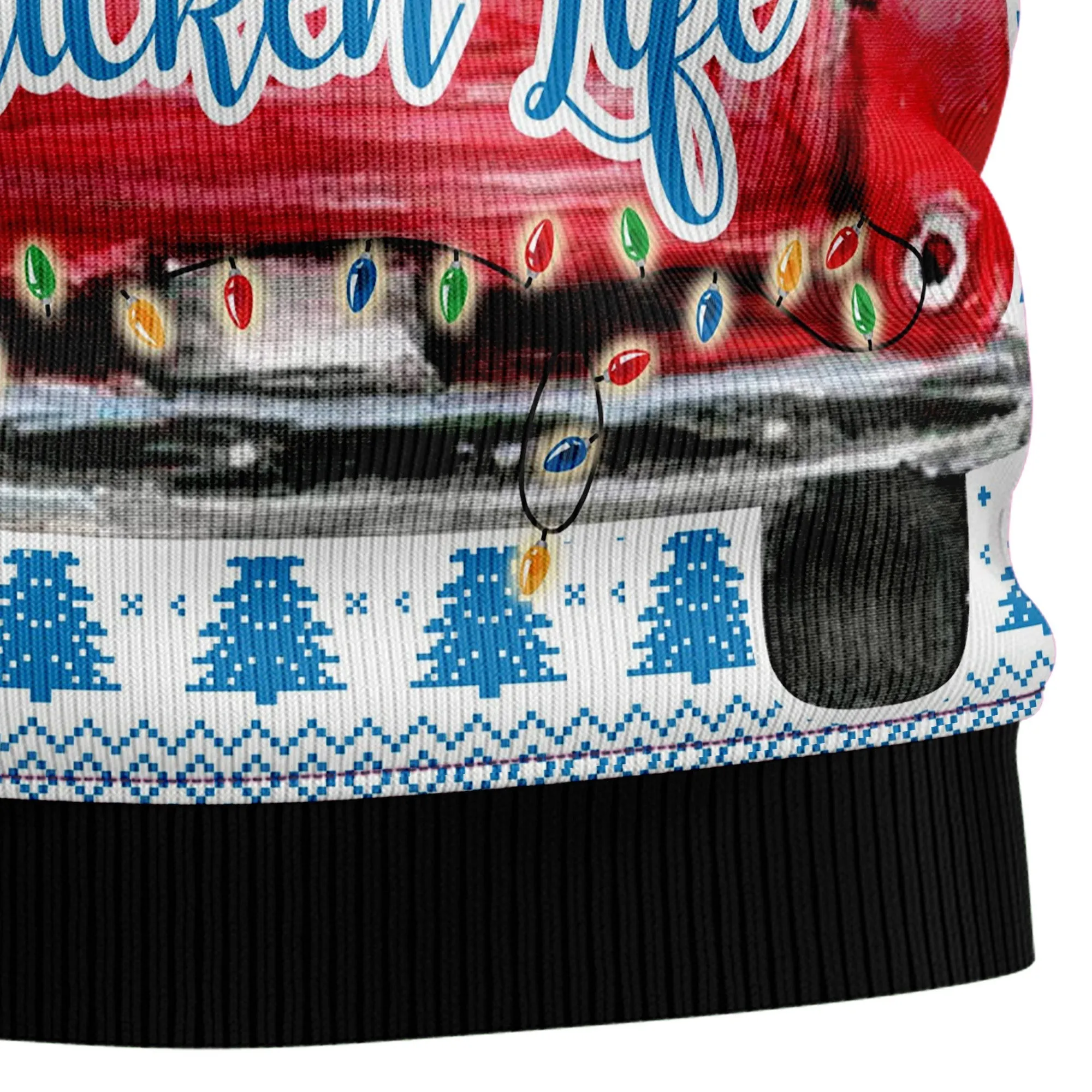 Ugly Sweater JulesRoche All-Over Print Winter Cotton Blend