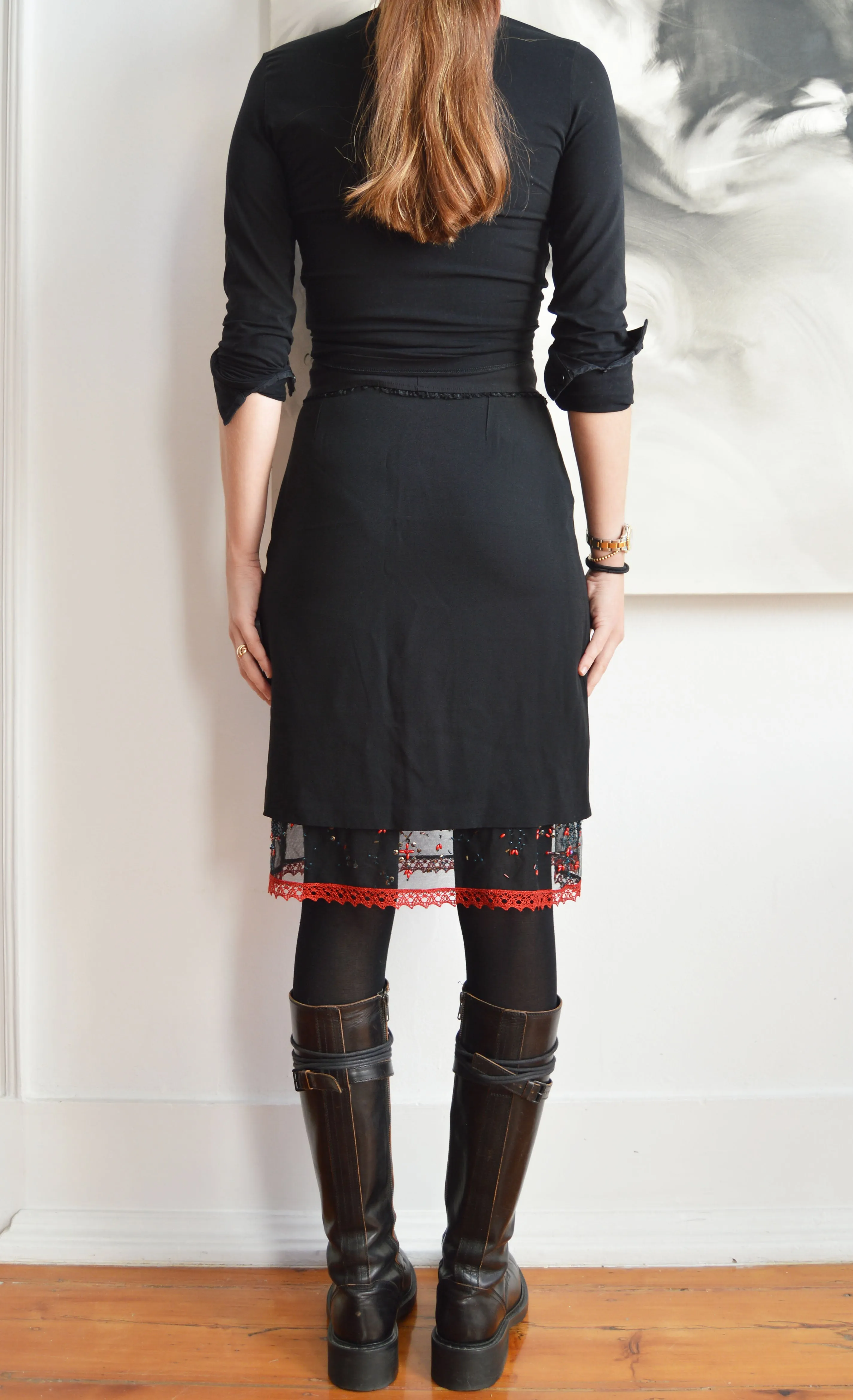 Vintage Christian Lacroix Bazar Layered Skirt