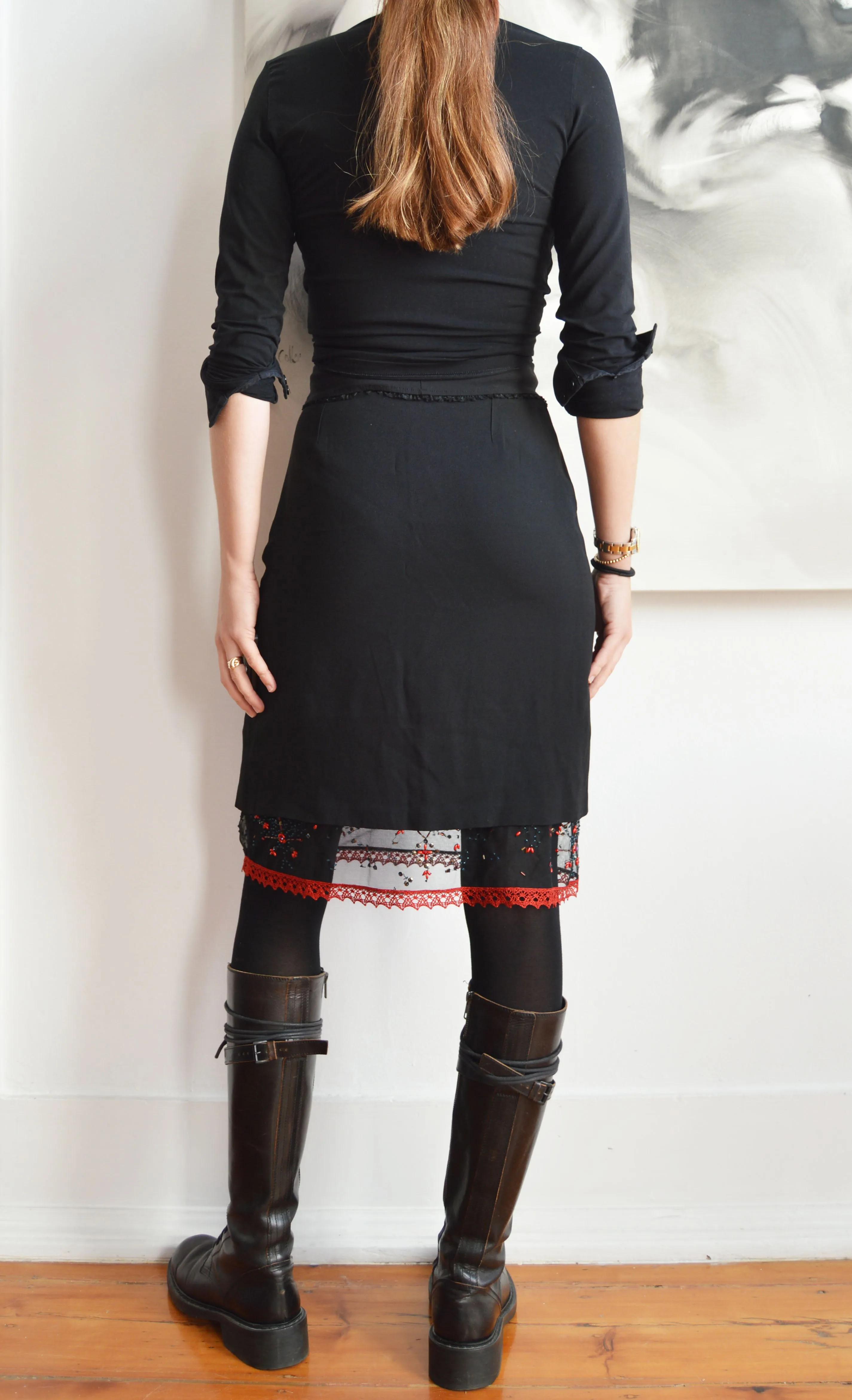 Vintage Christian Lacroix Bazar Layered Skirt