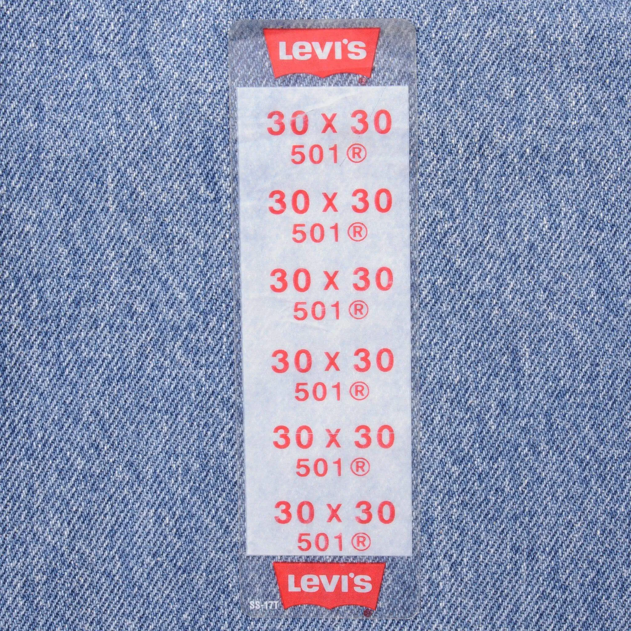 VINTAGE LEVIS 501 PRESHRUNK JEANS 1994 SIZE 30X30 W30 L30 MADE IN USA DEADSTOCK