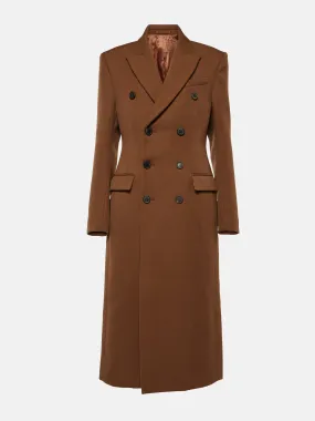 Virgin wool coat