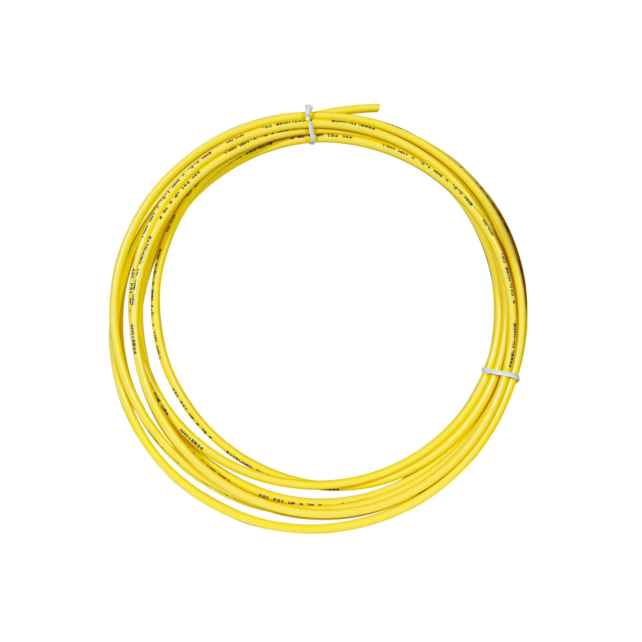 Yellow 5 mm. Air Line - 20 ft for Yukon Zip Locker and older ARB Air Lockers